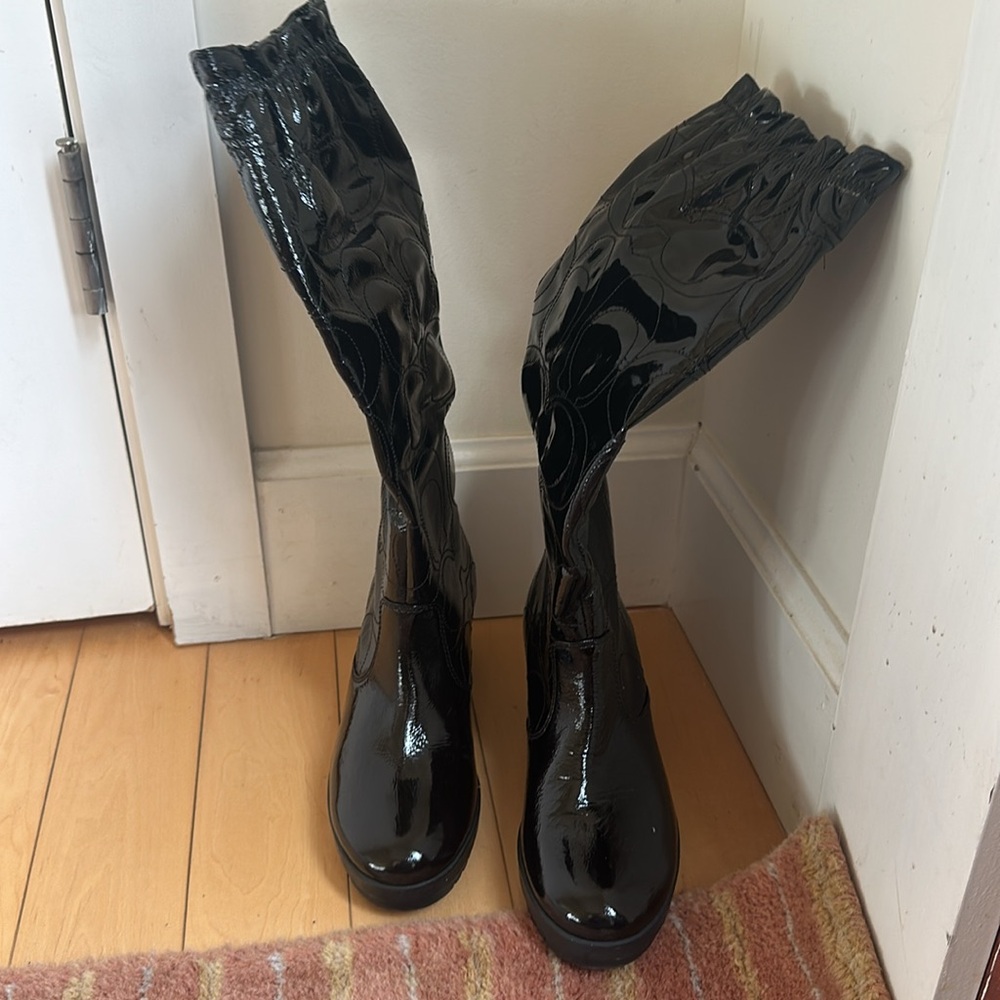 Coach Black Boots - Picture 3 of 5
